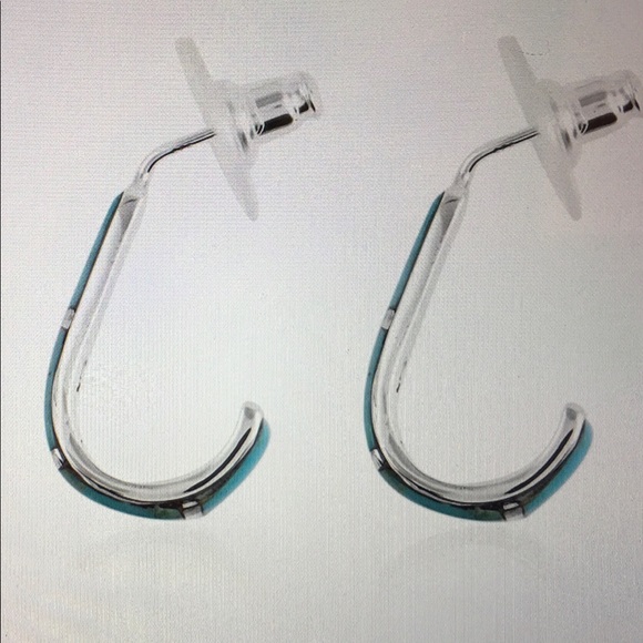 Kingman Turquoise Earrings.  NWT - Picture 3 of 5
